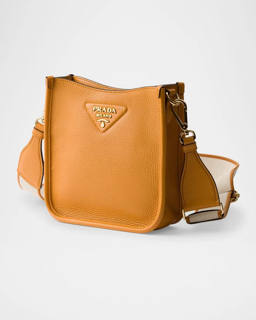 Prada Daino Soft Leather Mini Hobo Crossbody Bag 2