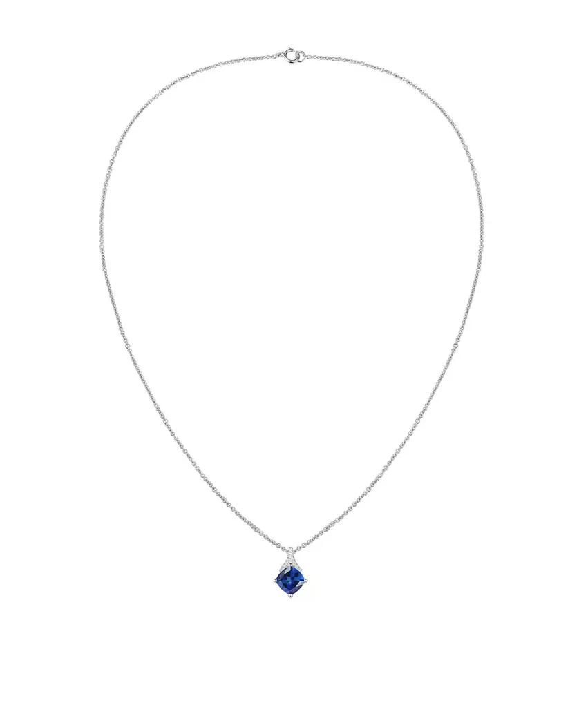 Macy
s 2-Pc. Amethyst (3.2 ct. t.w.) and Lab-Grown White Sapphire (0.18 ct. t.w.) Earrings and Pendant Set in 14k Gold Over Sterling Silver (Also Available in Other Gemstones) 4