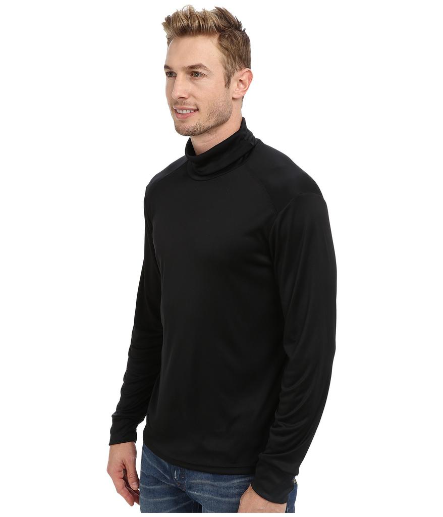 Hot Chillys Peach Solid Roll T-Neck