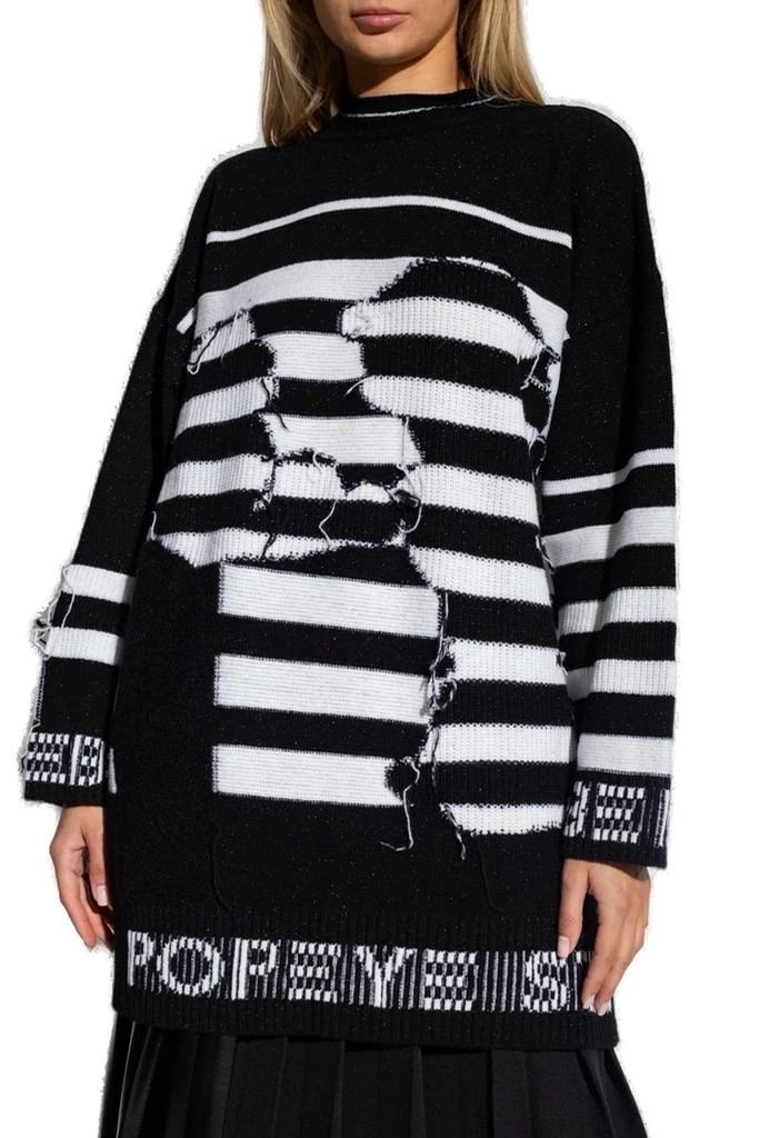 Iceberg Iceberg Sailor Popeye Striped Jumper Dress 2