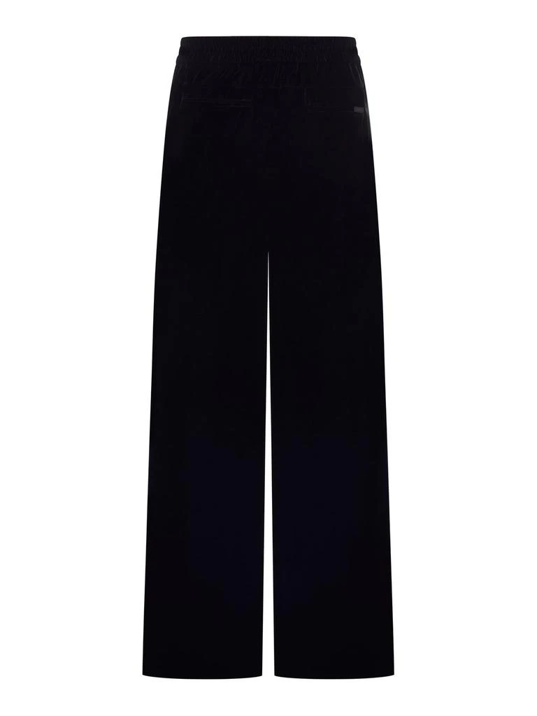 Saint Laurent Saint Laurent Drawstring Wide Leg Trousers 2