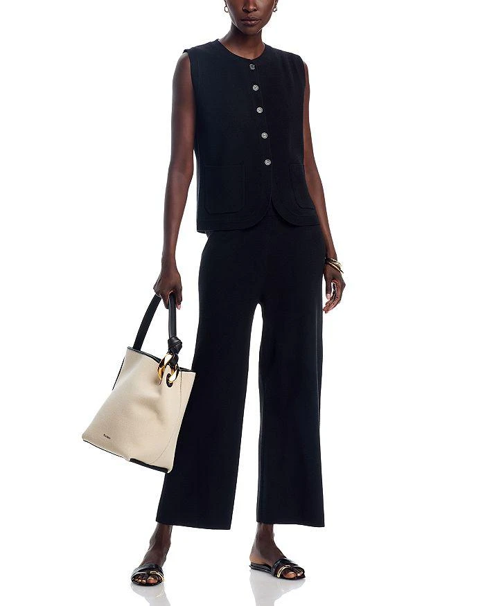 Sioni Sweater Vest & Wide Leg Pants Set 2