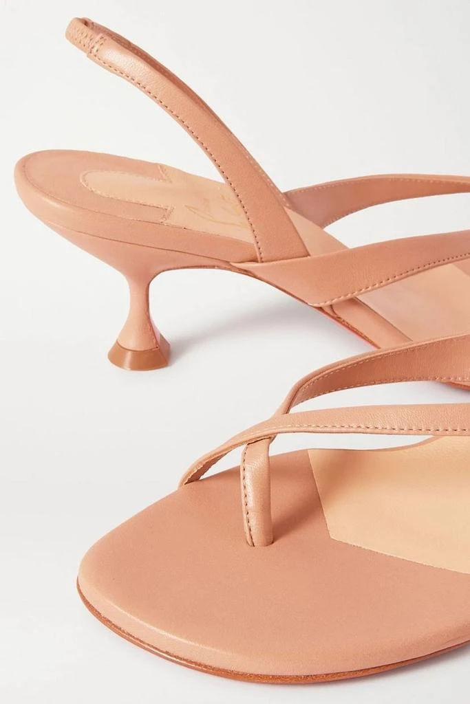 Christian Louboutin Taralita 55 leather slingback sandals 4