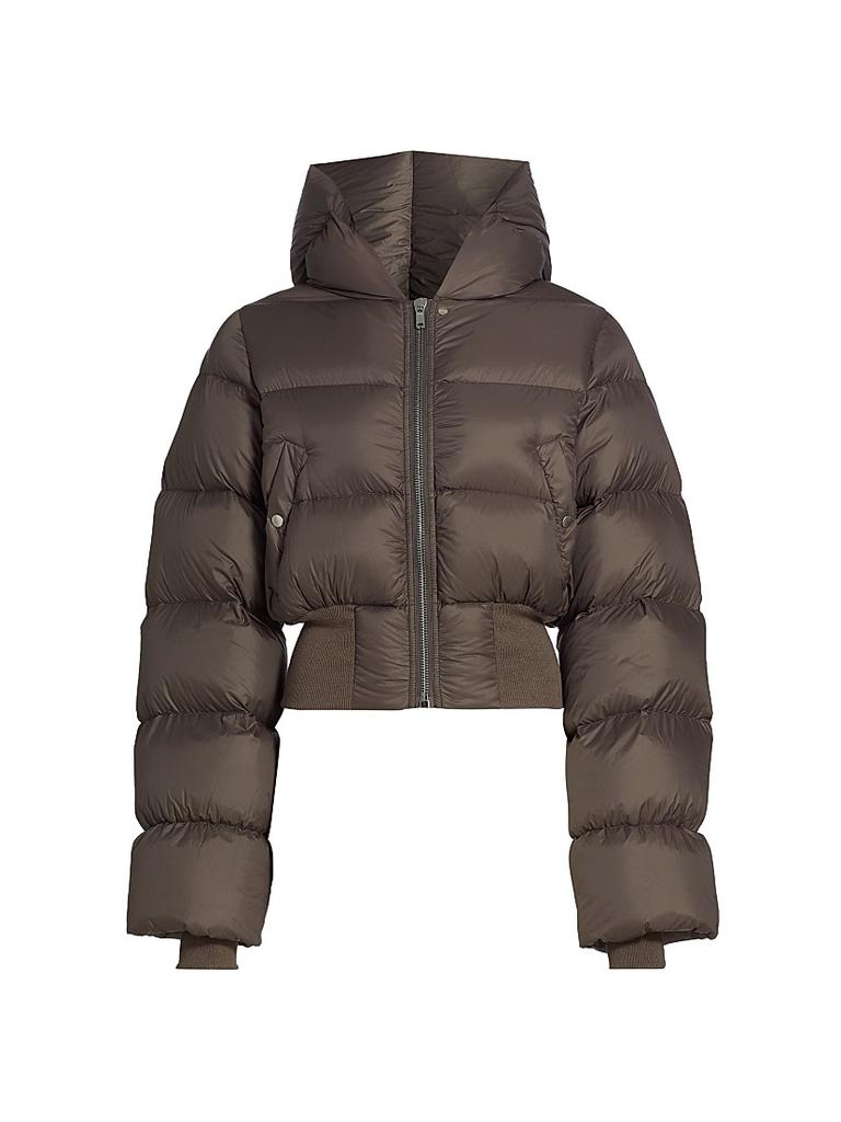 Shop Rick Owens Funnel Neck Puffer Jacket on Sale at BeyondStyle