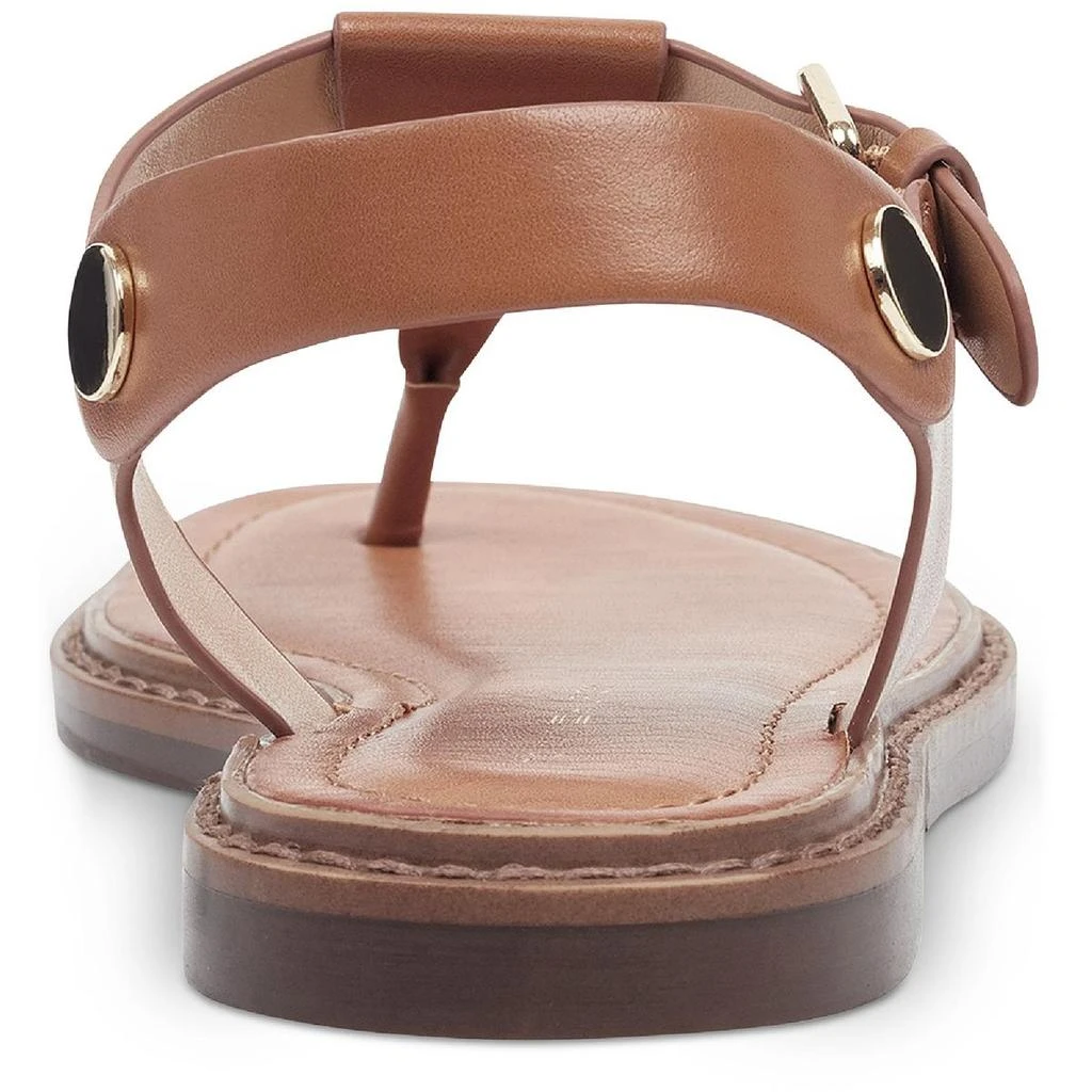 Tommy Hilfiger Bennia Womens Faux Leather Sling Back Thong Sandals 10