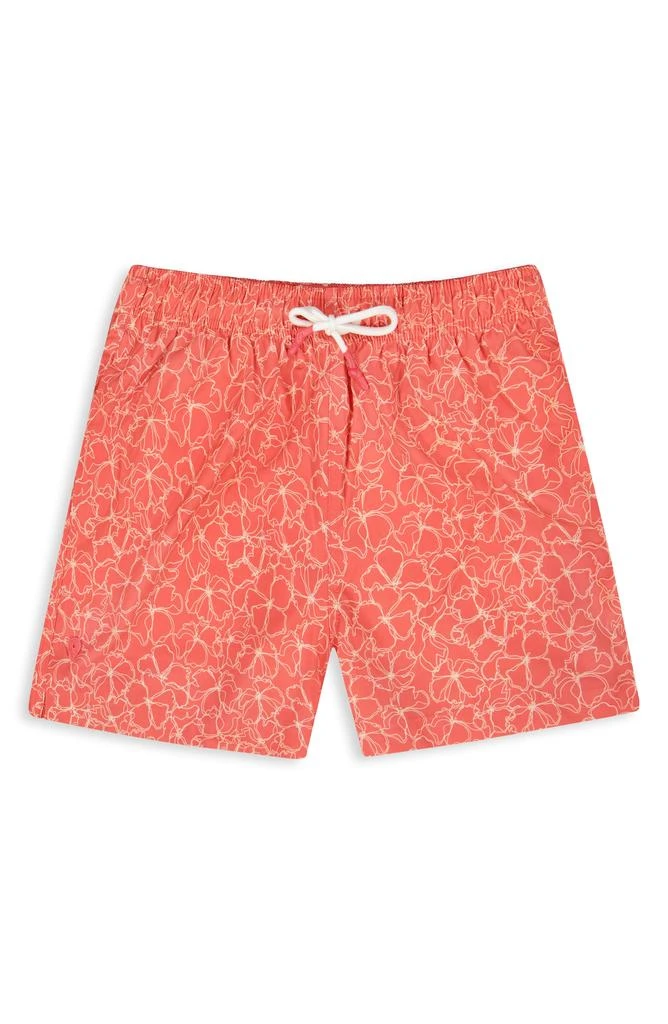 Sunset x Vine Floral Swim Trunks 3
