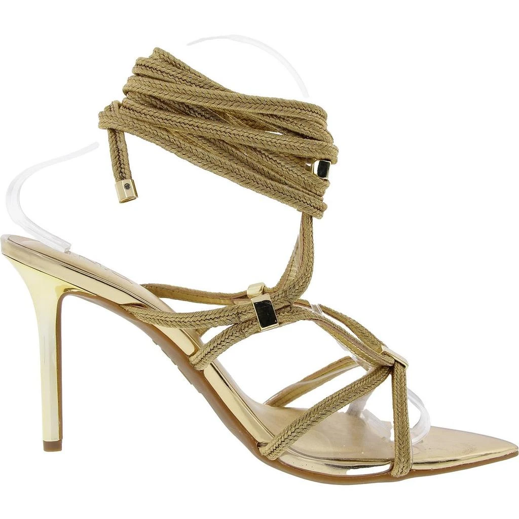 INC International Laqueta Womens Padded Insole Faux Leather Gladiator Sandals 2