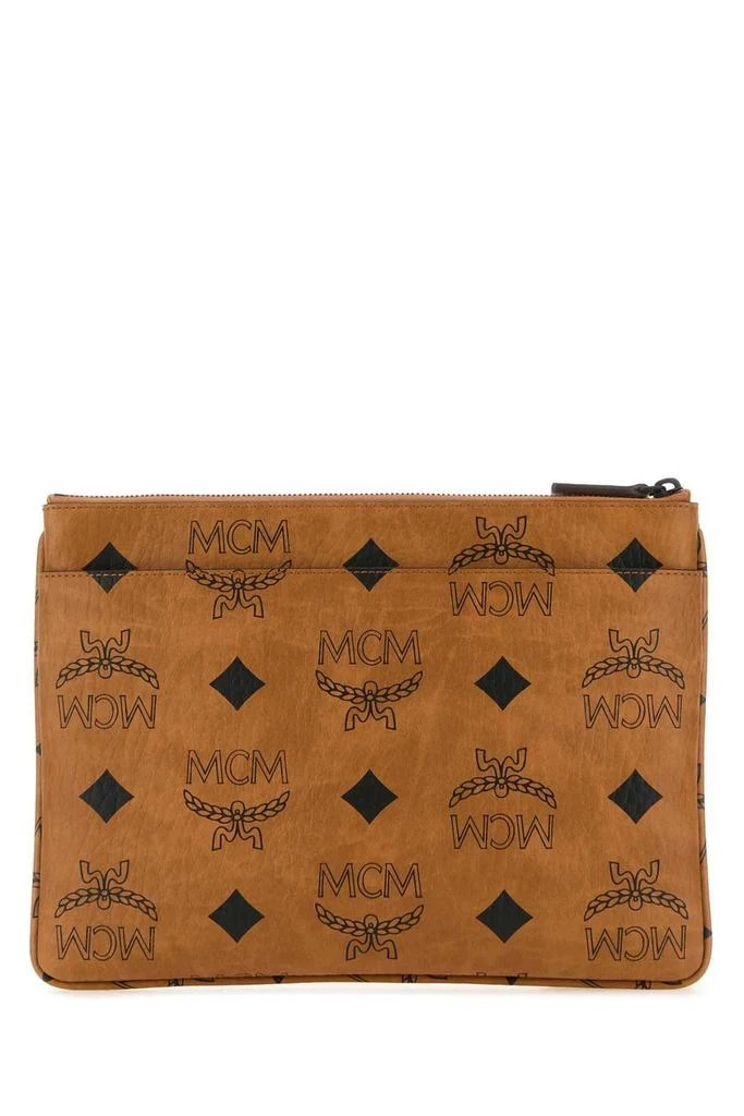 MCM MCM Aren Monogram-Pattern Zipped Crossbody Bag 2