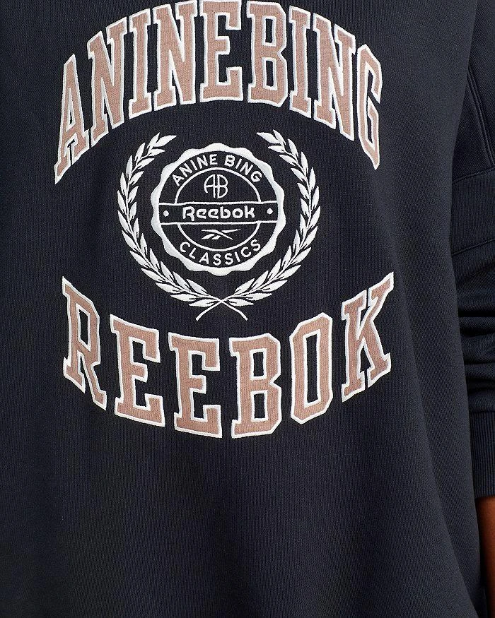 Reebok Oversized Varsity Sweatshirt 4