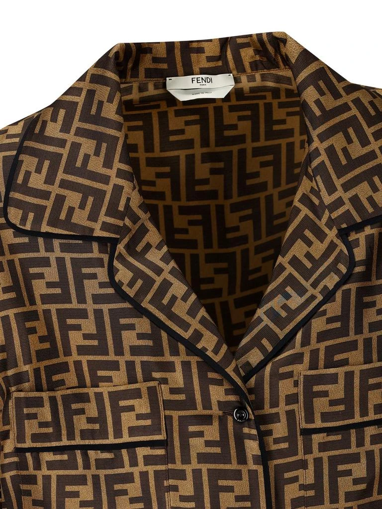 Fendi Fendi FF Monogrammed Short-Sleeved Pyjamas Set 3