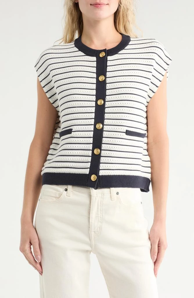Rag & Bone Evelyn Stripe Vest 1