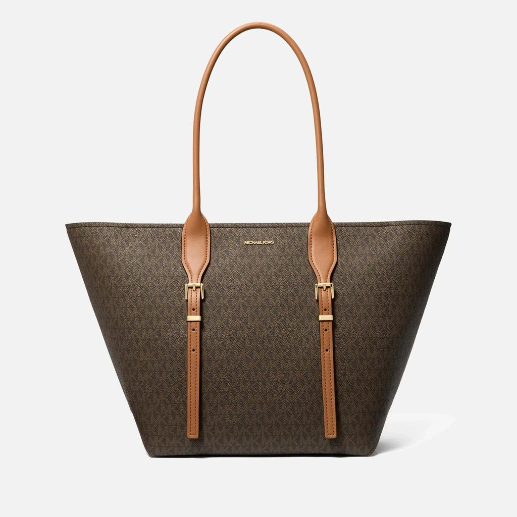 Michael Kors Moore Large Faux Leather Tote Bag 1