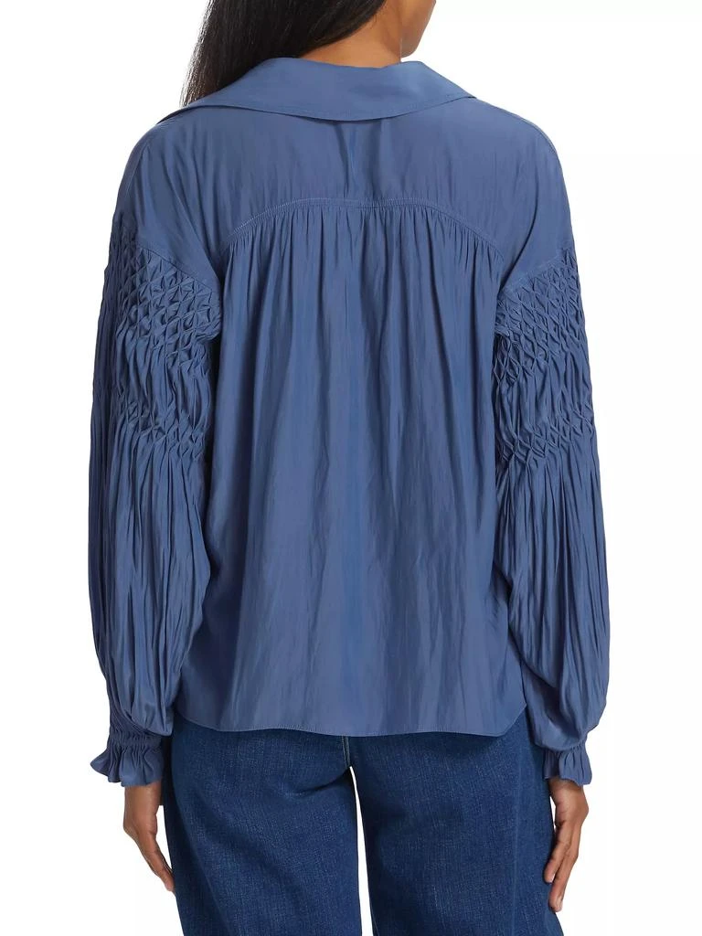 Ramy Brook Scarlett Pleated Blouse 5