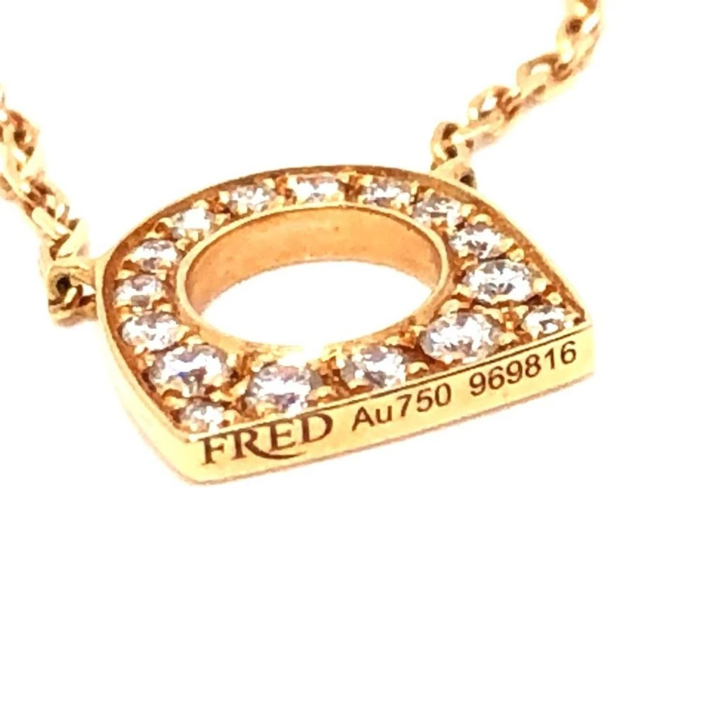 Fred F pink (18K) Necklace (Pre-Owned) 4