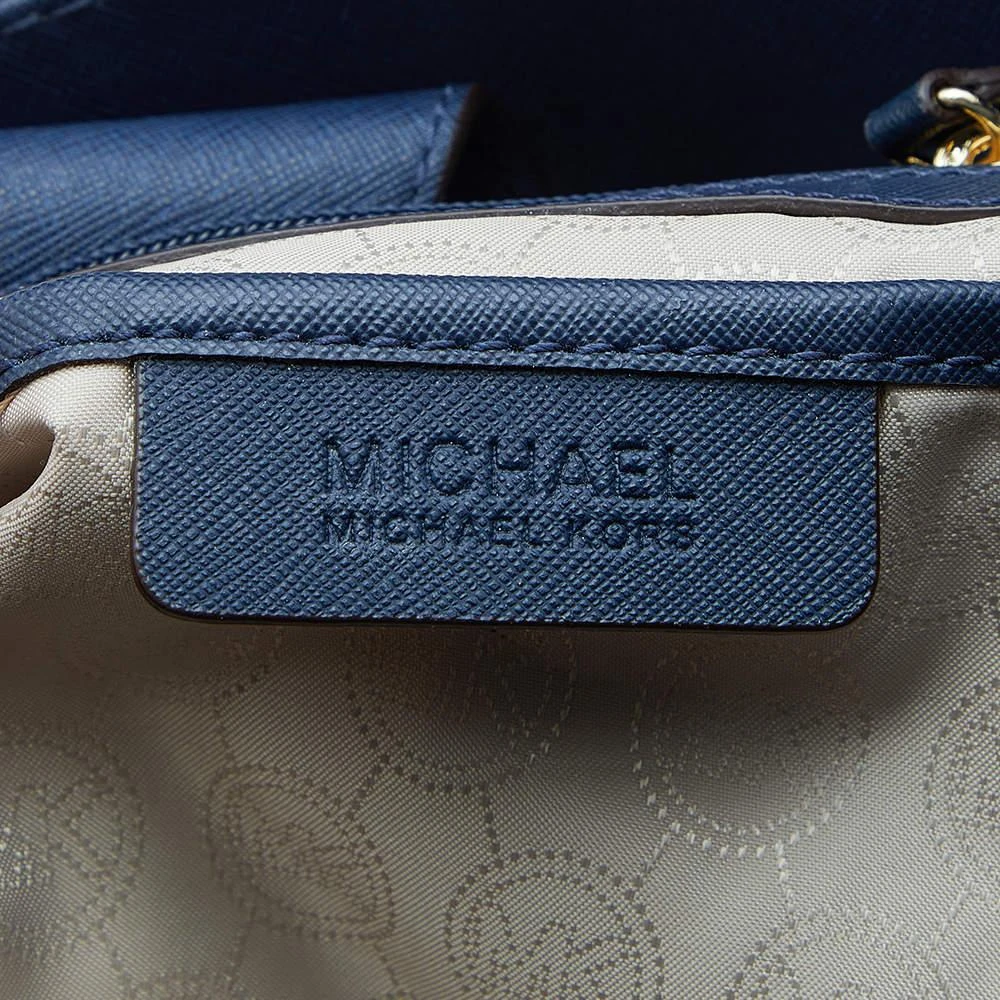 Michael Kors MICHAEL Michael Kors Blue Saffiano Leather Large Hamilton Tote 8