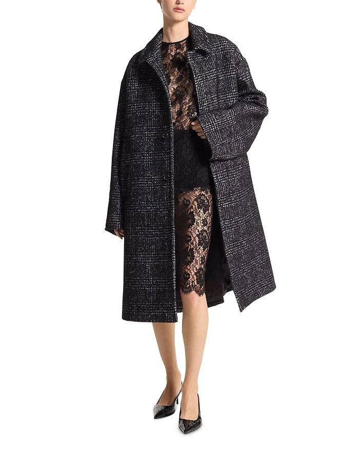 Michael Kors Oversized Balmacaan Coat 1