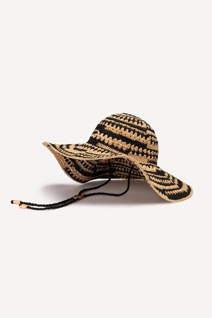 ba&sh Chapeau Hadele - Noir - Femme 1