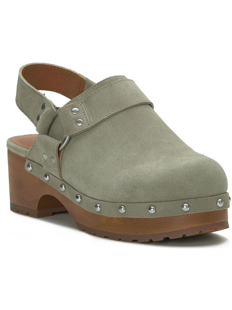 Lucky Brand Blaton Womens Suede Platform Clogs 1