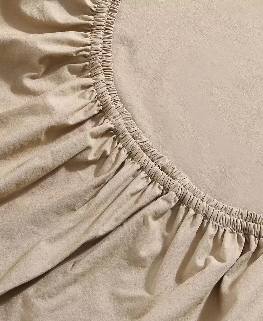 Calvin Klein Washed Cotton Percale 4-Pc. Sheet Set, Queen 3