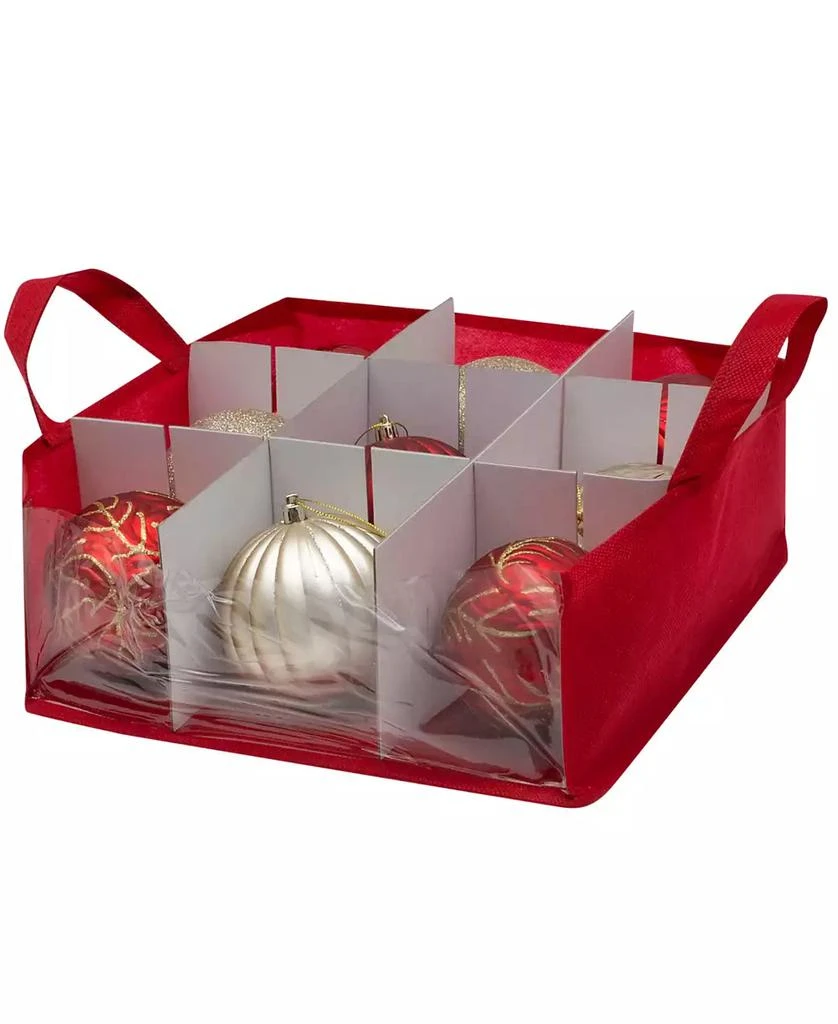 Simplify 27 Count Large Ornament Storage Box With See Through Window 2