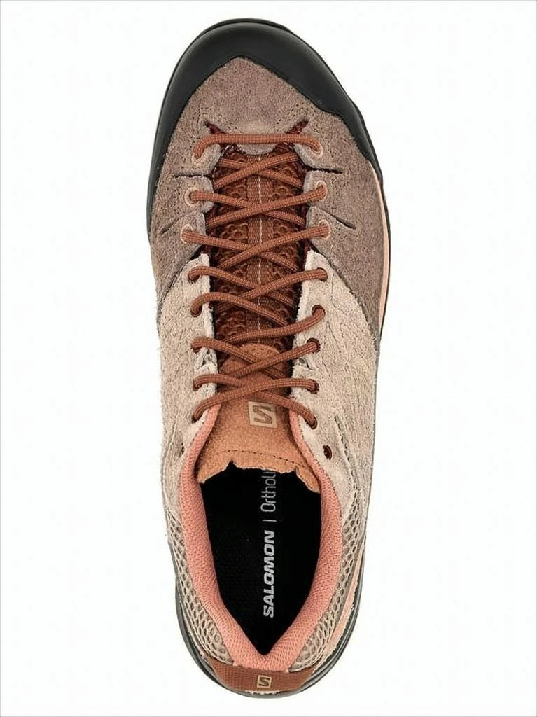 Salomon Layered Suede and Canvas Sneakers 4