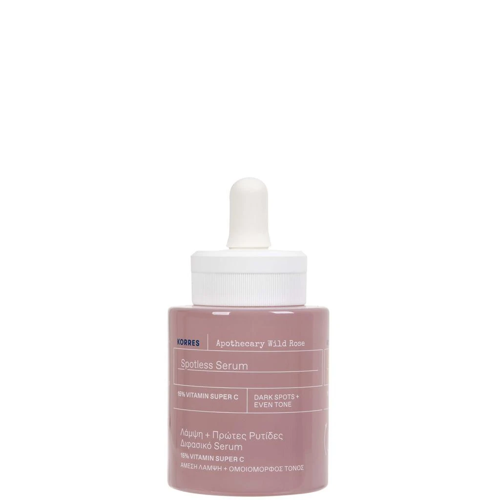 KORRES Korres Apothecary Wild Rose Spotless Serum | 15% Vitamin Super C - 30ml 1