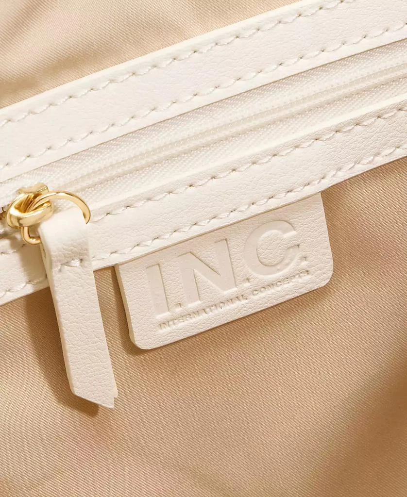 INC International Caitii Medium Straw Satchel, Exclusively at Macy's 2