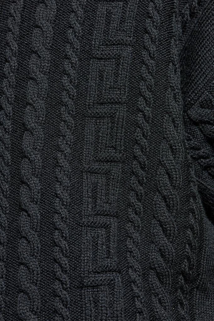 Versace Versace ZIp-Up Knitted Cardigan 5