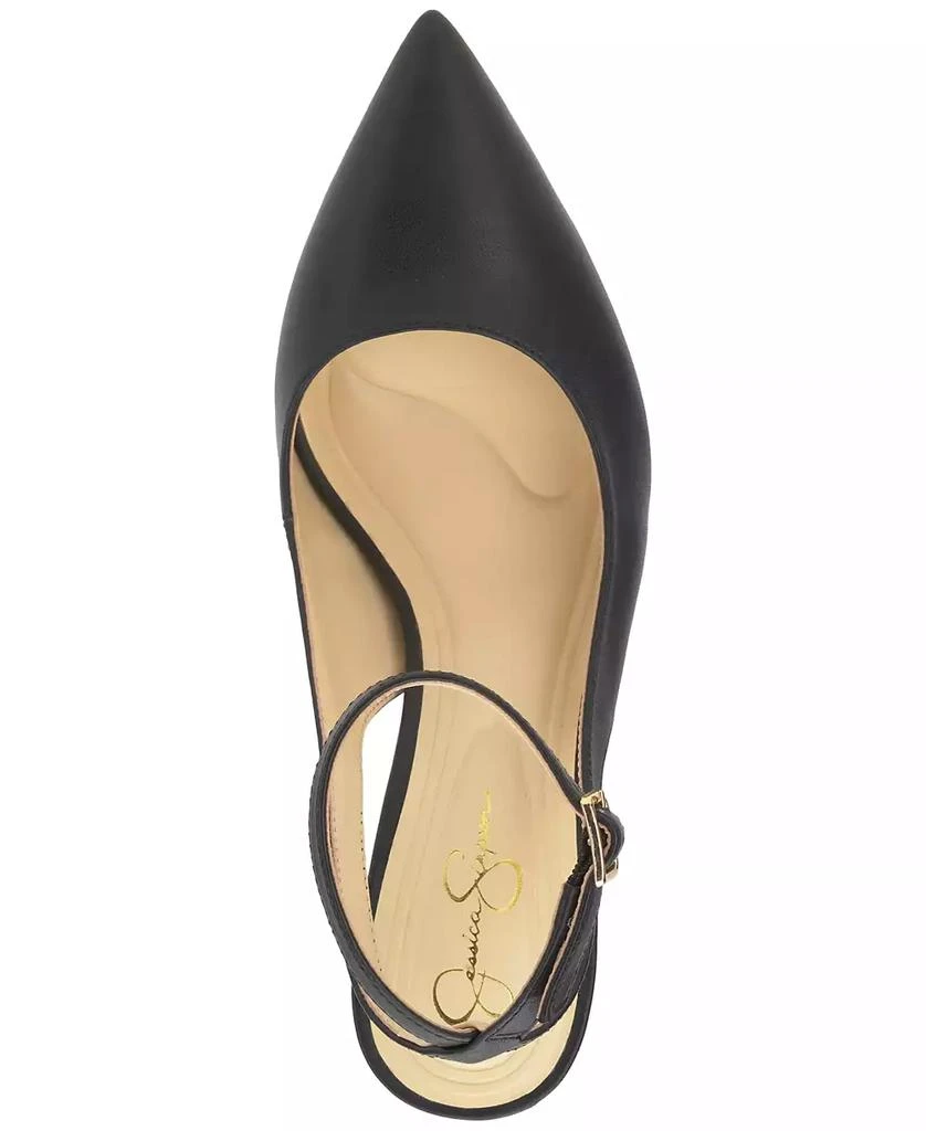 Jessica Simpson Women's Miriale Slingback Ankle-Strap Pumps 4