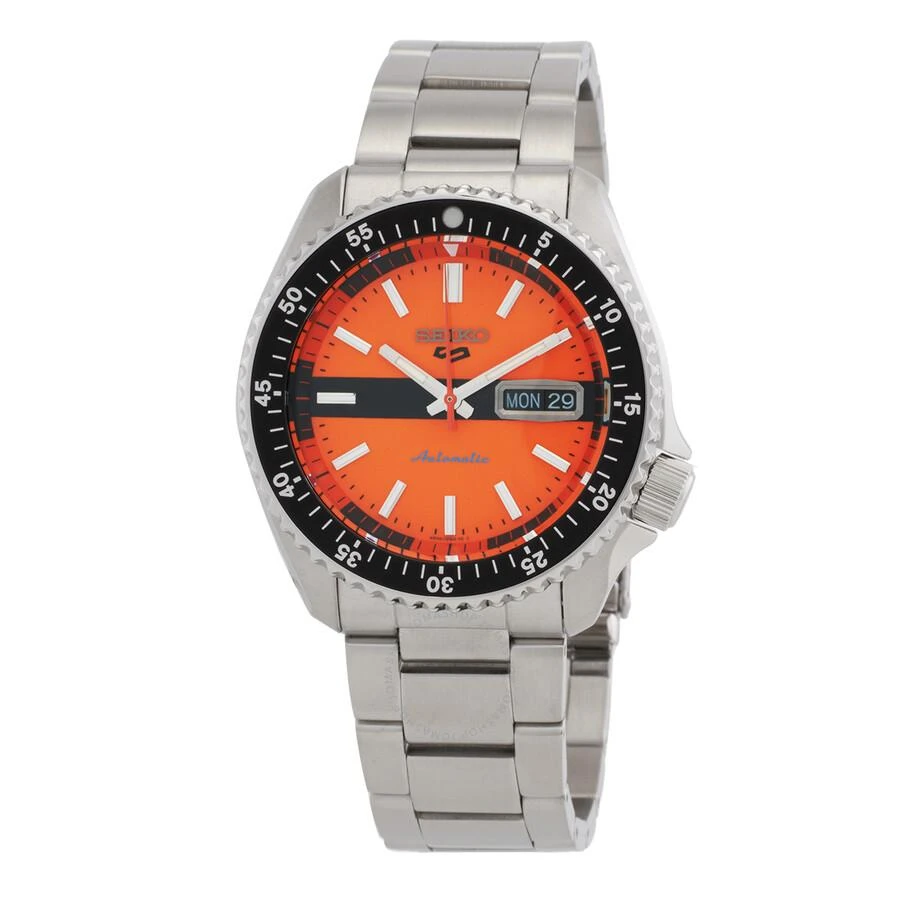 Seiko 5 Sports Automatic Orange Dial Men's Watch SRPK11K1 1