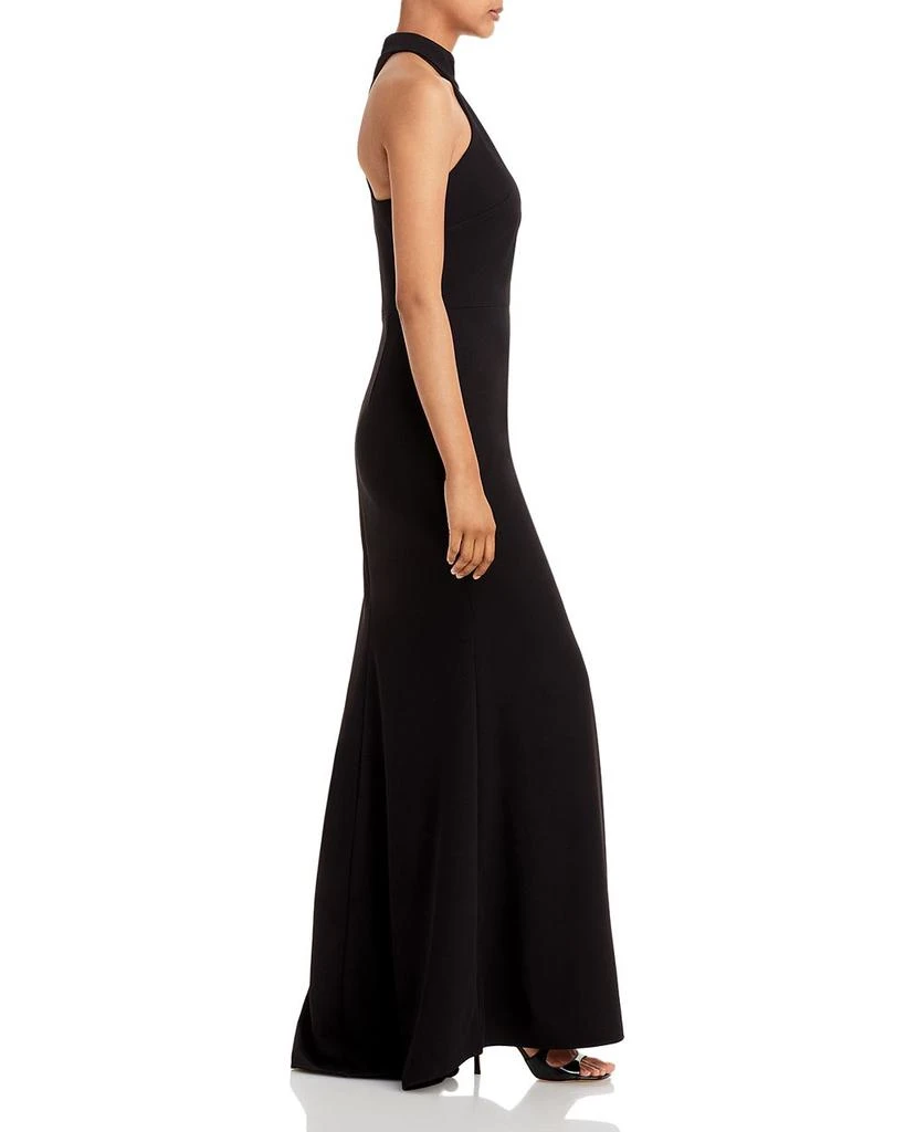AQUA Halter Neck Gown - Exclusive 5