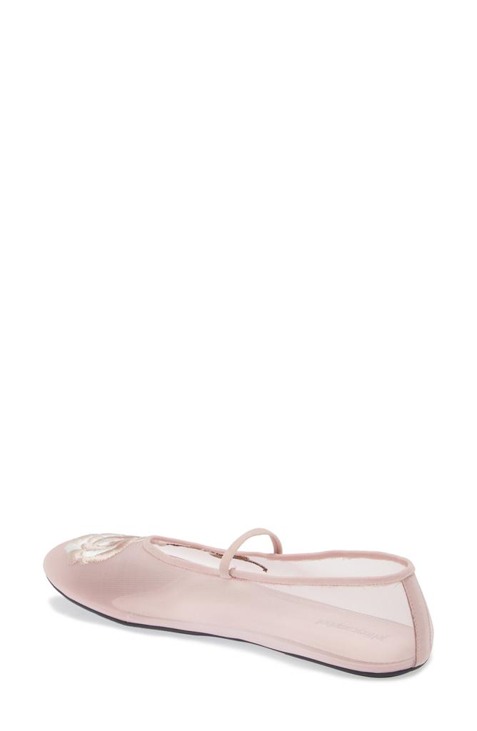 Jeffrey Campbell Swan Flower Mary Jane Flat