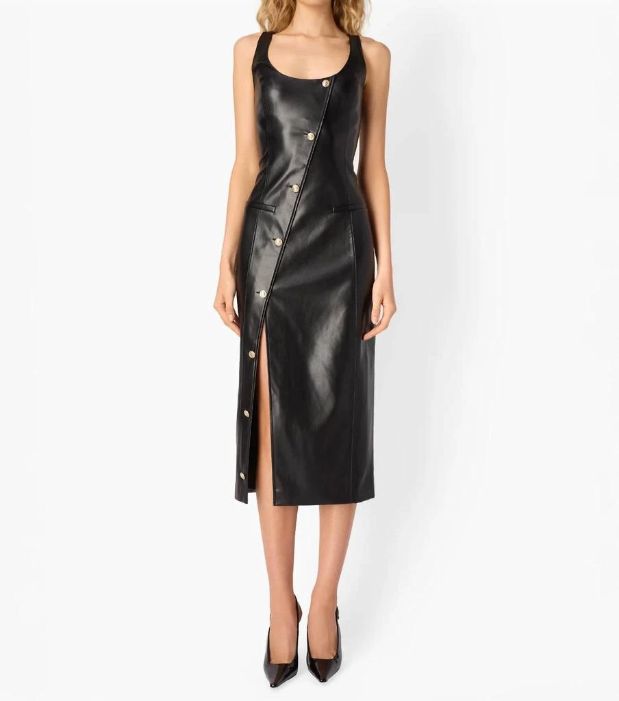 knee length dresses for ladies Corset Linen Dress Sale – marbl.ae main image 1
