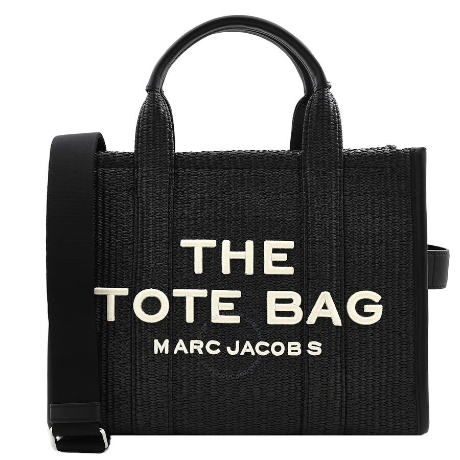 Marc Jacobs The Medium Woven Tote Bag In Black