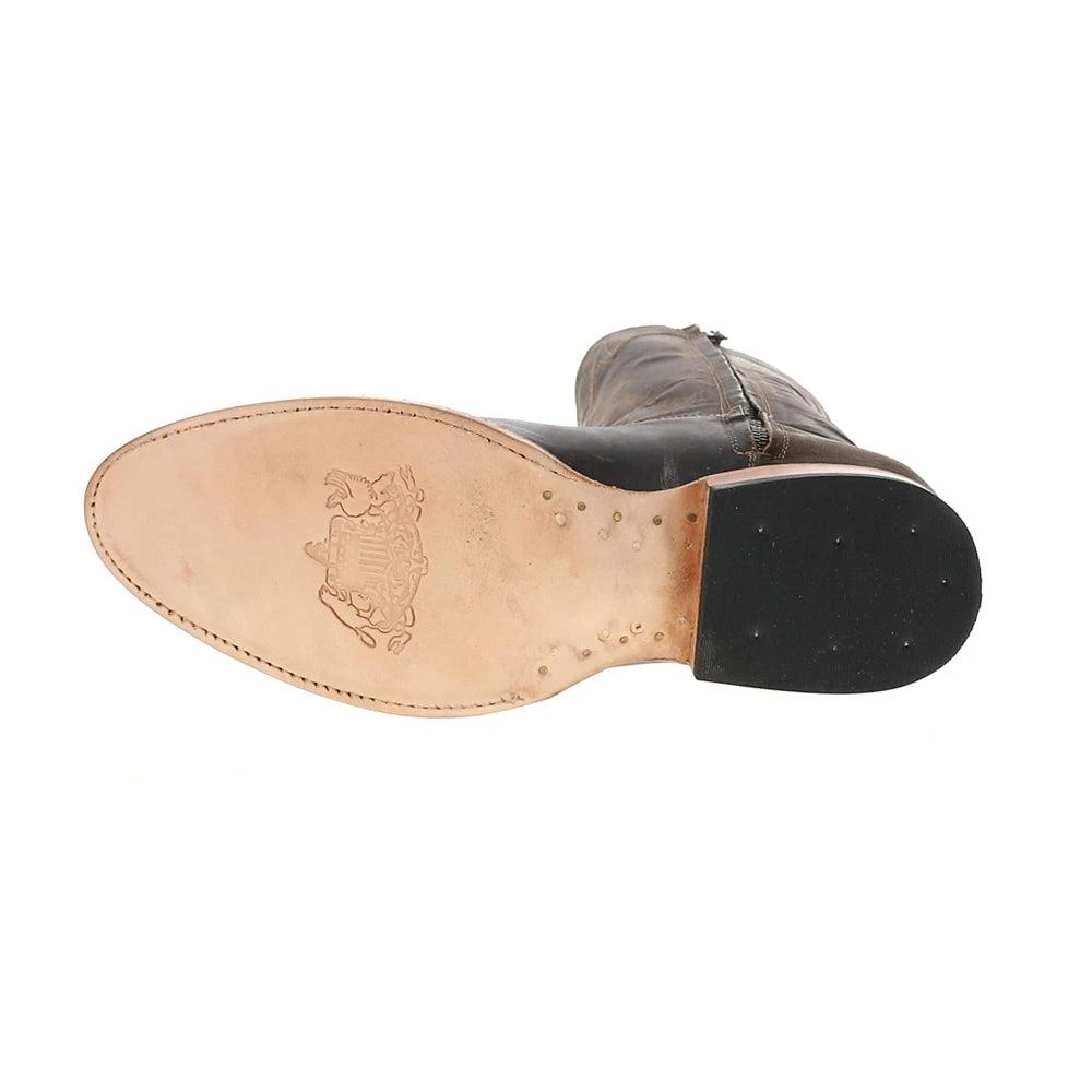 STETSON Roughstock Embroidered Round Toe Cowboy Boots 5