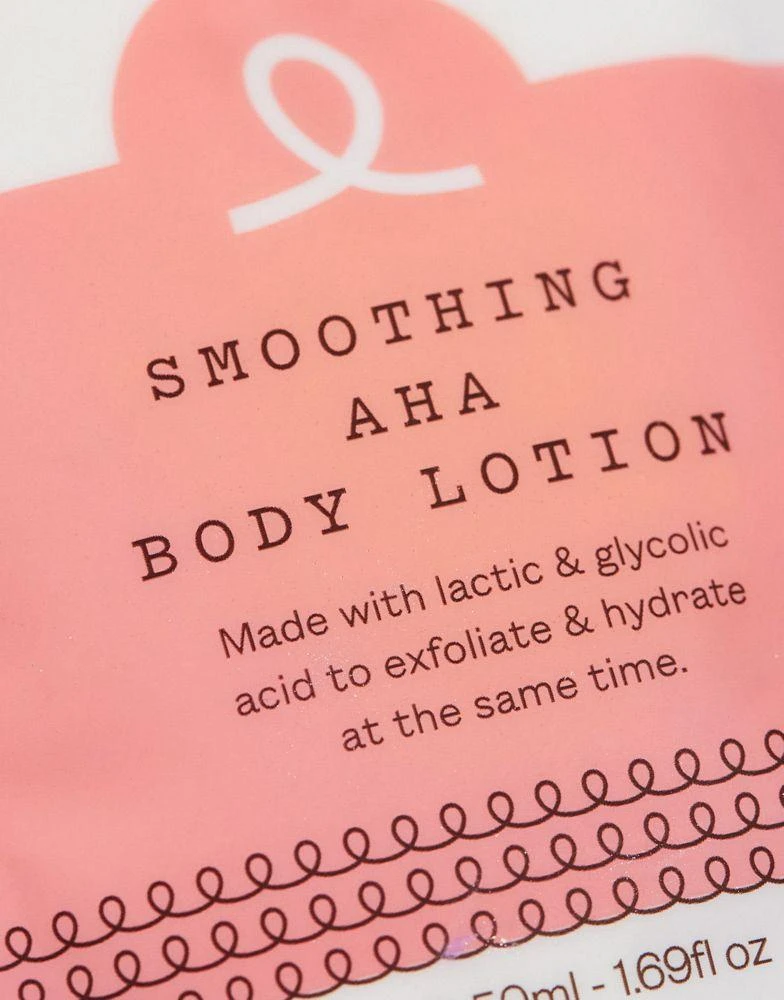 Frank Body Frank Body Smoothing AHA Body Lotion Mini 50ml 3