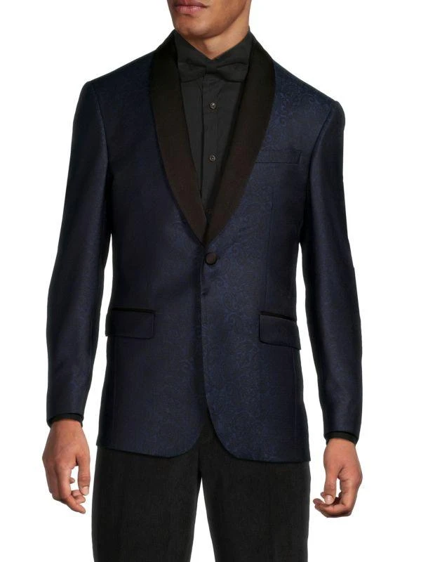 Ted Baker London Josh Stretch-Wool Tuxedo Blazer 1