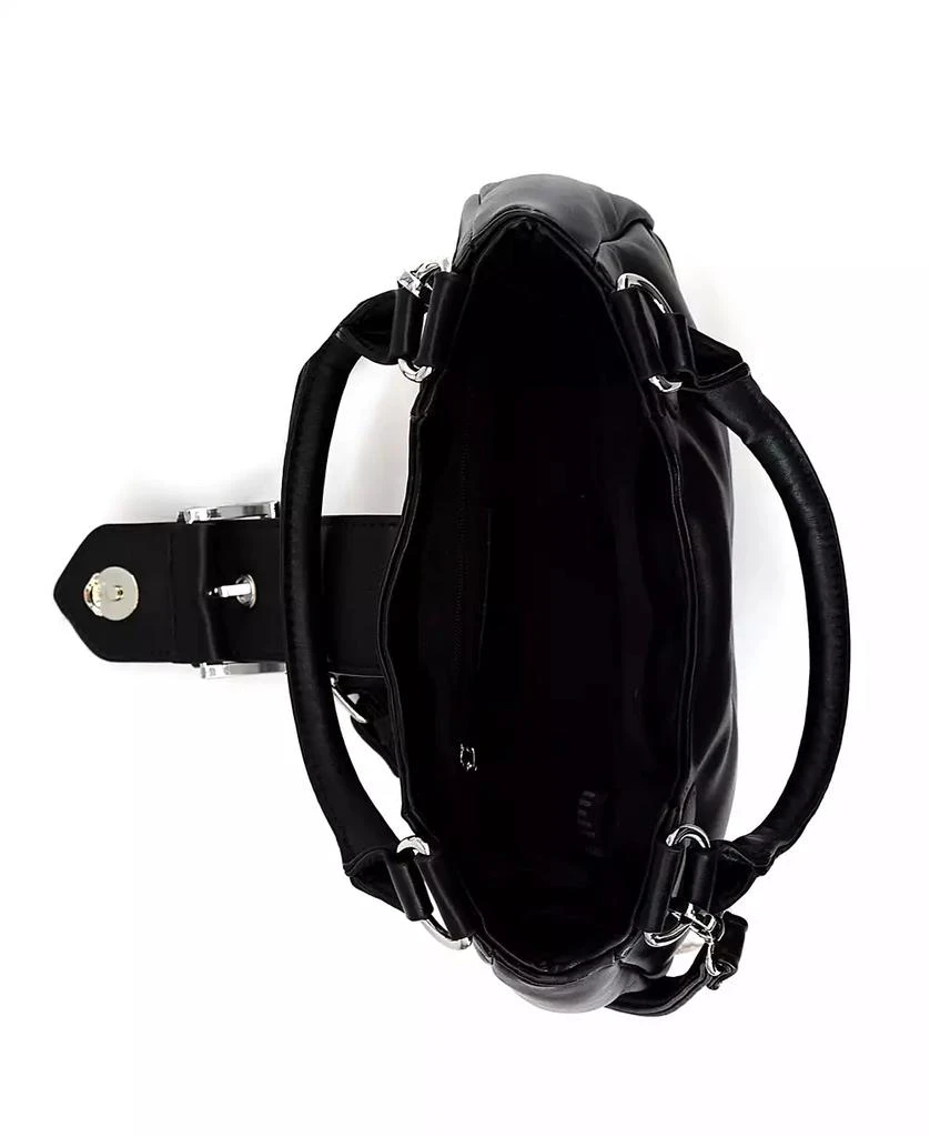 LIKE DREAMS Artic Plush Y2K Top Handle Crossbody Bag 4