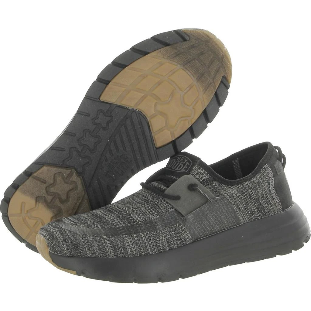 Hey Dude Sirocco Mens Knit Slip-On Casual and Fashion Sneakers 3