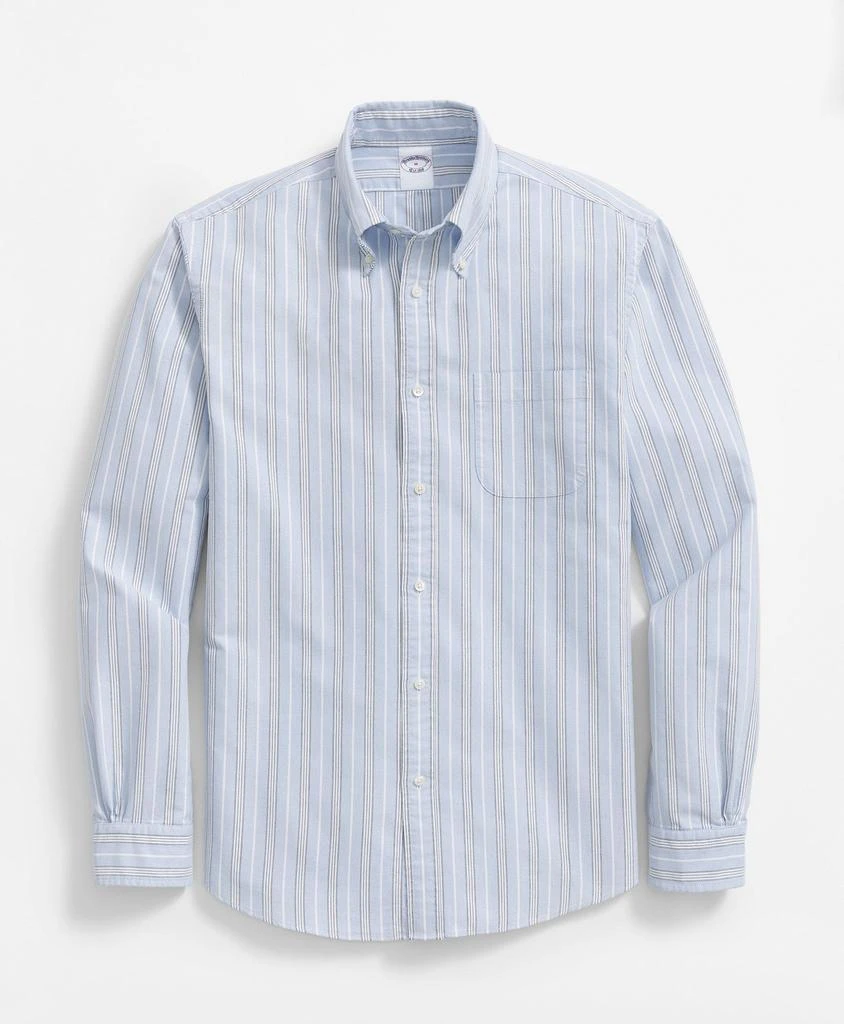 Brooks Brothers Friday Shirt, Oxford Archive Stripe 1