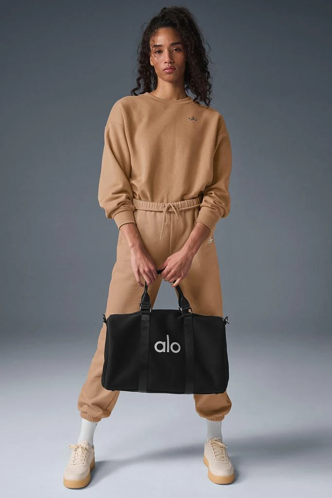 Alo Accolade Crew Neck Pullover - Toasted Almond 5