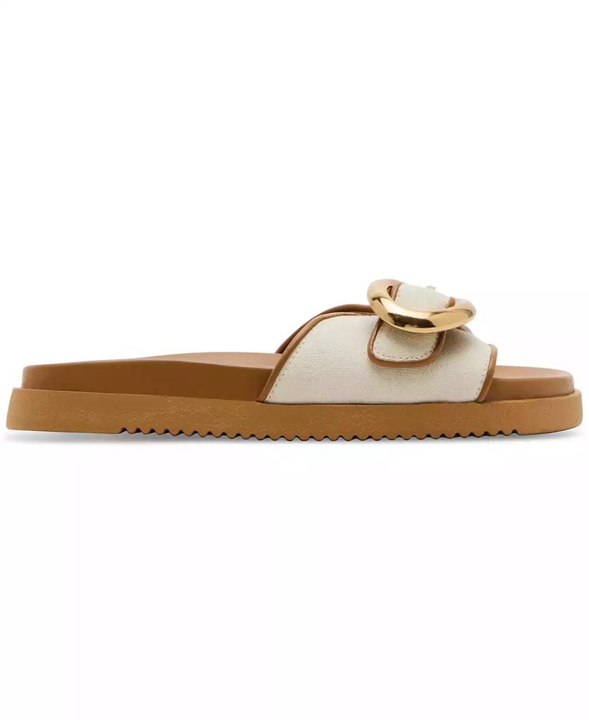 Steve Madden Women's Mandie Buckle Slide Footbed Sandals