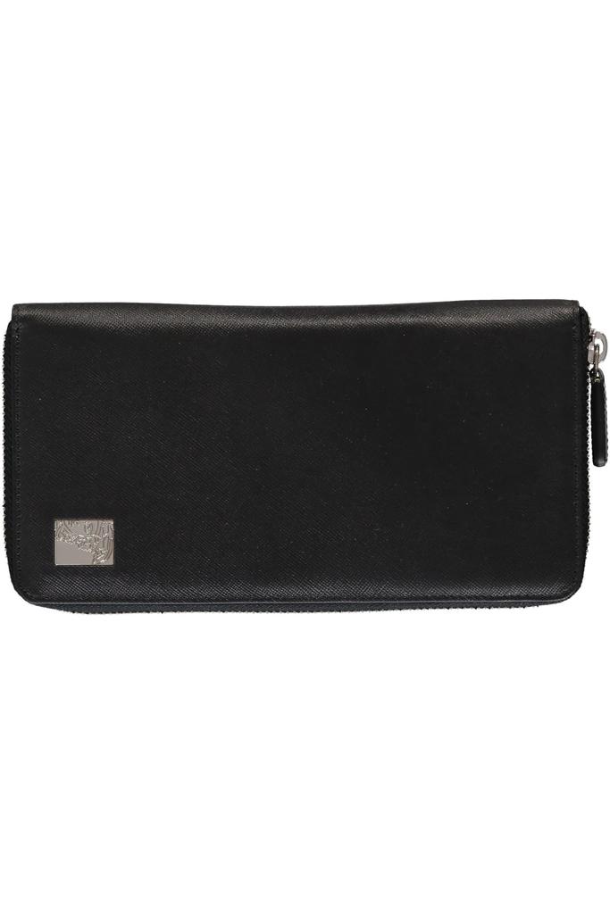 Versace Leather Zip Around Wallet - Wallets - Compare Prices
