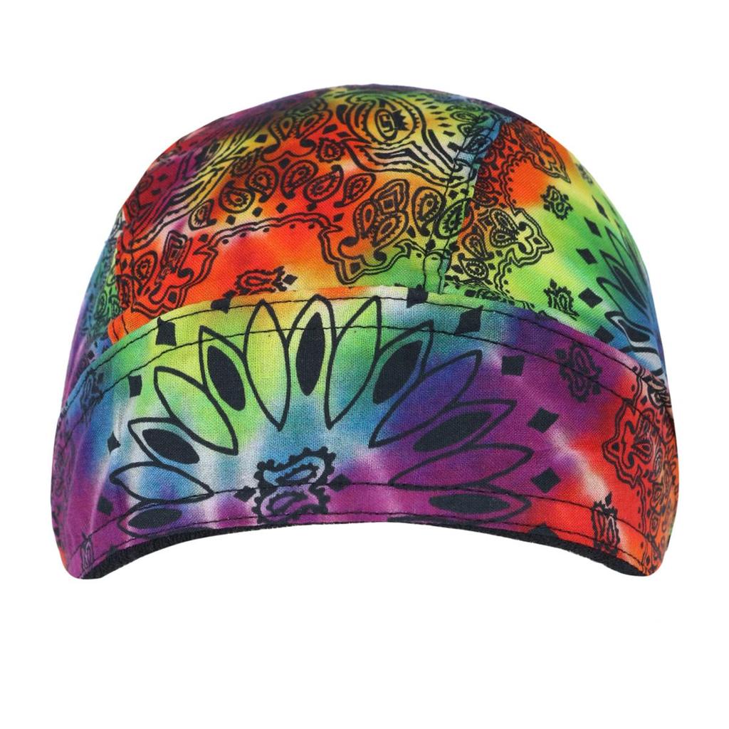 SK Hat shop Men's Danbana Tie Dye Paisley Do Rag Biker Cap