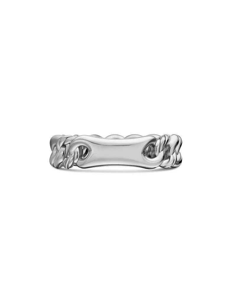 David Yurman Belmont® Curb Link Band Ring with Pavé Diamonds 5