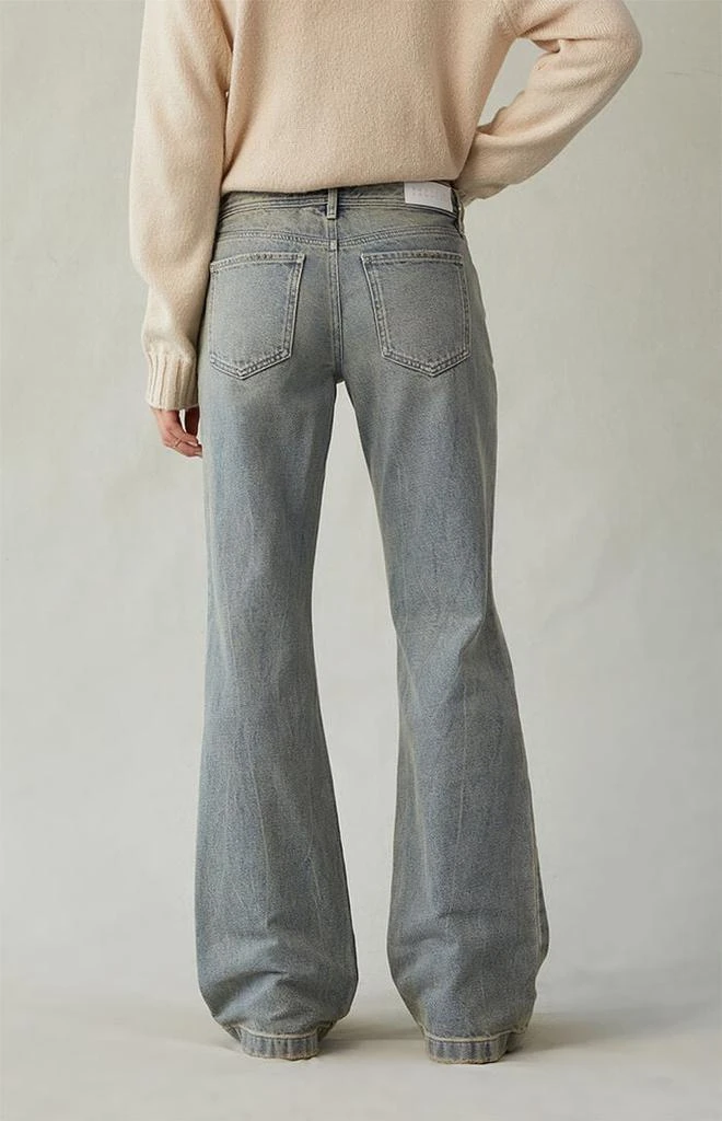 PacSun Jade Low Rise Bootcut Jeans Light Blue 4