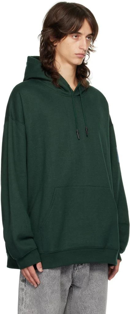 n.hoolywood Green Drawstring Hoodie 2