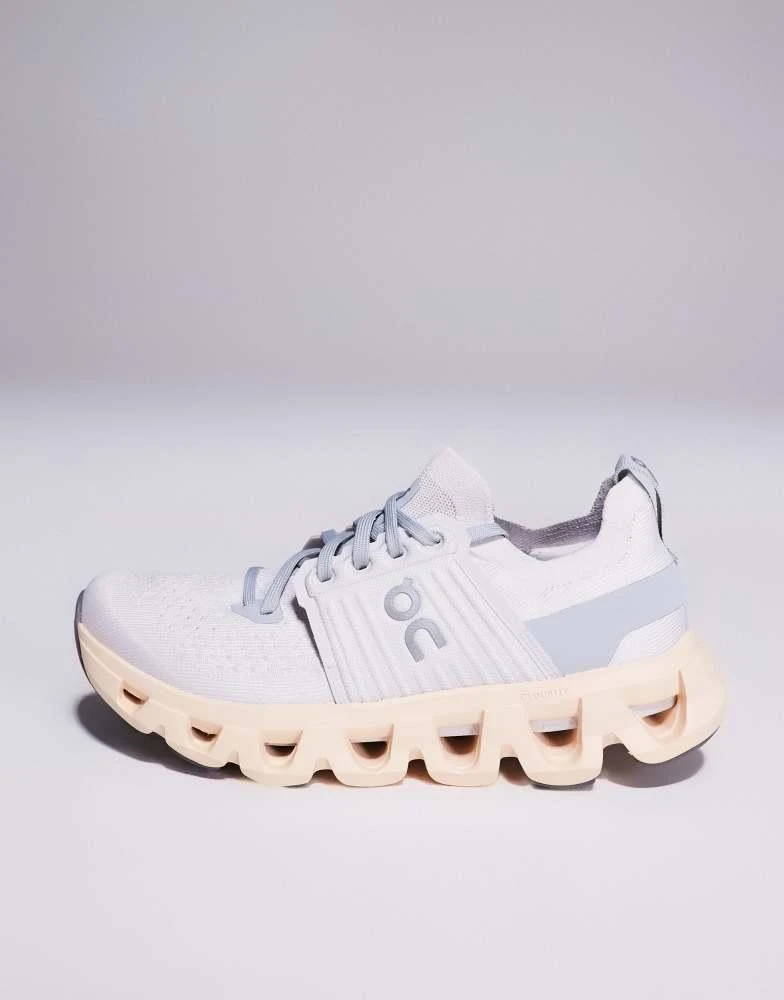 ON RUNNING ON Cloudswift 4 running trainers in frost and blonde 2