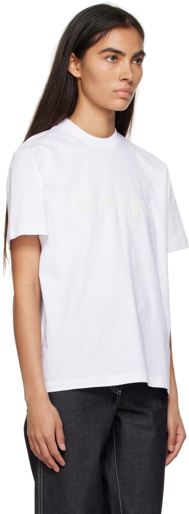 SUNNEI SSENSE Exclusive White T-Shirt