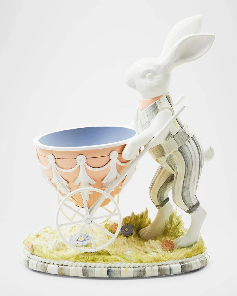 MacKenzie-Childs Cameo Bunny with Cart 1